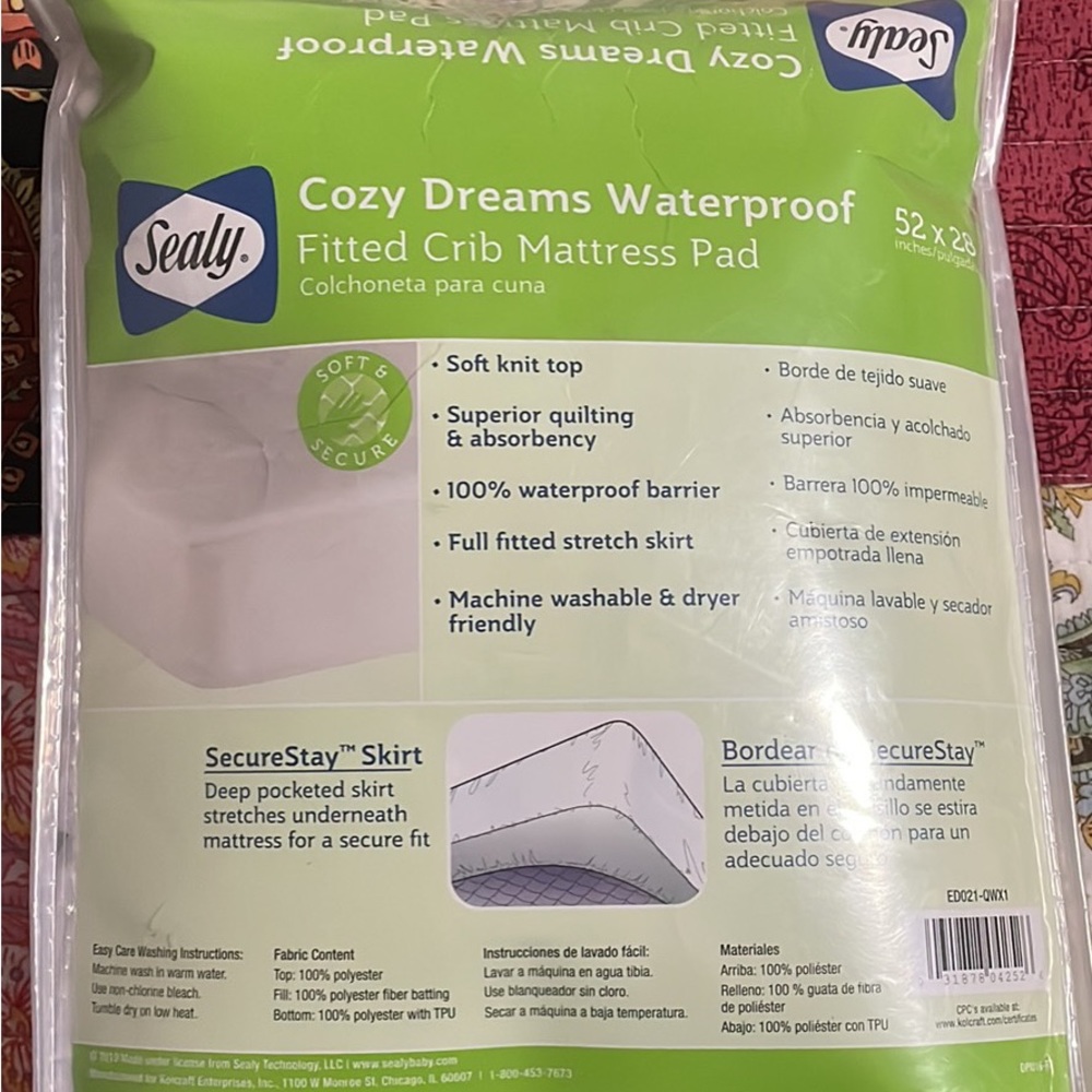 Baby Bed mattress cover